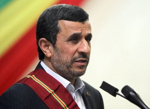 Photo of Ahmadinejad: “Era of Atomic Bomb Over”
