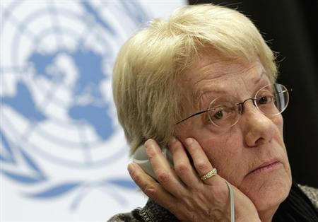 Photo of Carla Del Ponte: “L’opposizione armata siriana utilizza gas sarin”