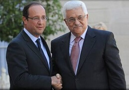 Photo of Palestina. Francois Hollande arriva a Ramallah