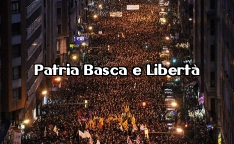 Photo of Paesi Baschi. Manifestazione a Bilbao a sostegno dei prigionieri dell’Eta