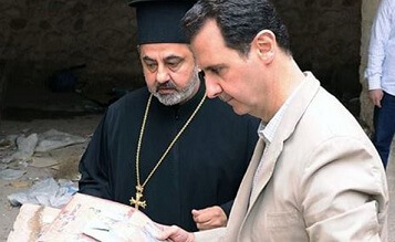 Photo of Siria. Nel giorno di Pasqua Assad visita Ma’loula