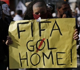 Photo of Brasile. Proteste contro Coppa del Mondo di calcio