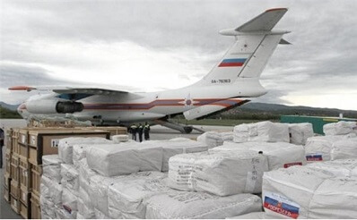 Photo of Aerei russi consegnano aiuti umanitari in Serbia