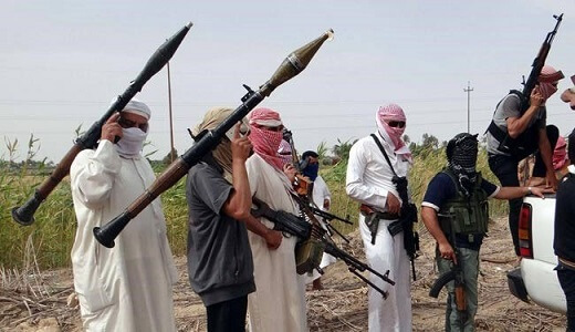 Photo of ISIL terrorists sponsored by Saudis, US, Israel