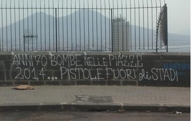 Photo of Napoli: “Anni ’70 bombe nelle piazze, 2014… pistole fuori gli stadi”