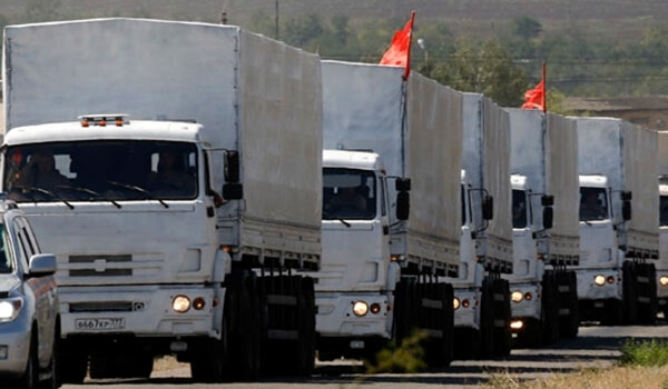 Photo of Russian Humanitarian Aid Delivered to Donetsk, Luhansk