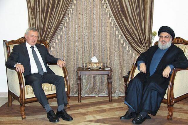 Photo of Libano: Sayyed Nasrallah riceve Frangieh