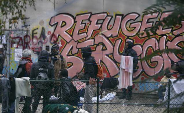 Photo of Francia: a Parigi i rifugiati vivono per strada