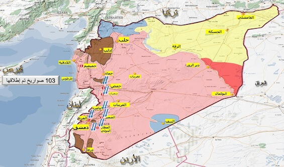 Photo of Siria: mappa degli obiettivi occidentali