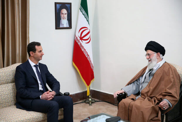 Photo of Khamenei receives Bashar al-Assad