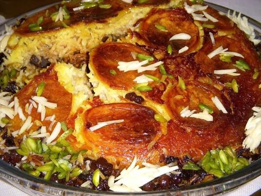 Photo of Garmsari Meat Tahchin, incantevole pasto persiano