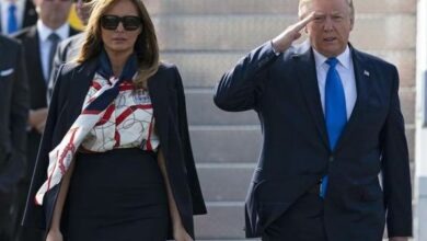 Photo of Mysterious story of Attorney President Trump and Escort First Lady Melania of America