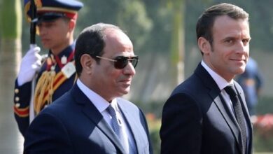 macron-al-sisi
