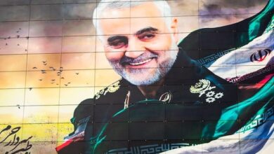 Photo of Qassem Soleimani, svelato murale a Teheran