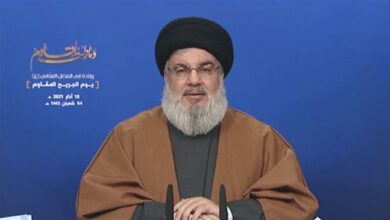 Photo of Nasrallah: Hezbollah Won’t Let Lebanese People Starve