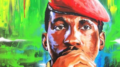Photo of Thomas Sankara, discorso sul debito