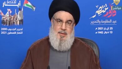 Photo of Nasrallah: “Deal Of Century” had Fallen, Israel End Is Closer