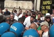 Photo of Roma, tensioni alla manifestazione dei tassisti