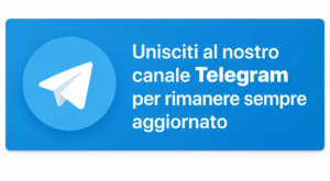 Unisciti al nostro canale Telegram - ilfarosulmondo